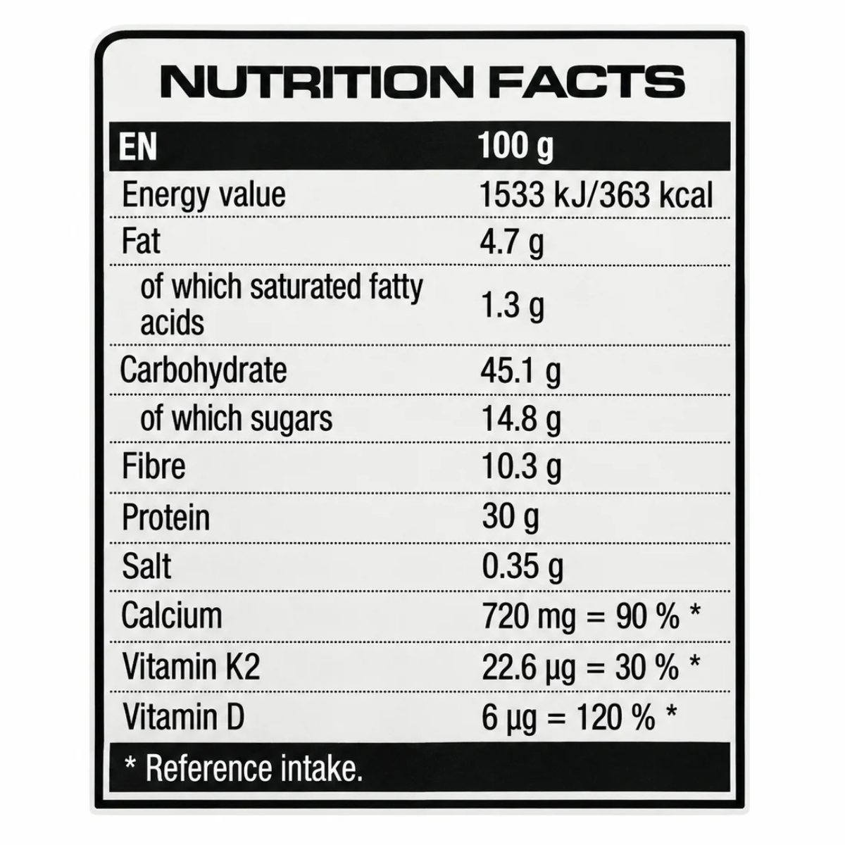 Nutrend Protein Breakfast Müsli 350 Gr Çikolata Parçacıklı