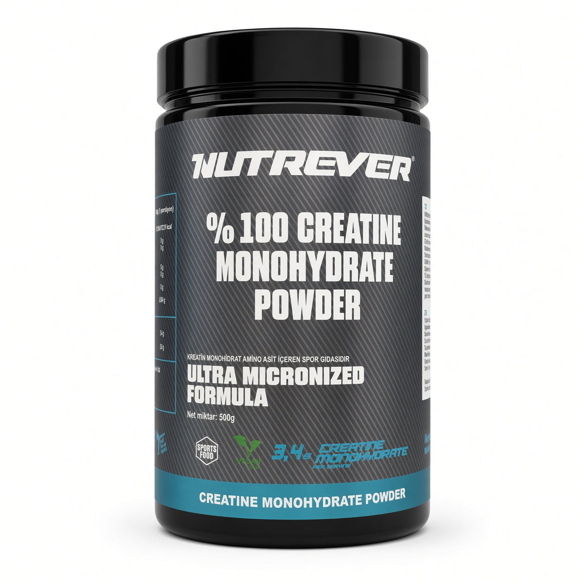 Nutrever Creatine Micronized 500 Gr