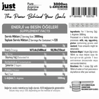 Just Nutrition Arginine Powder 360 Gr
