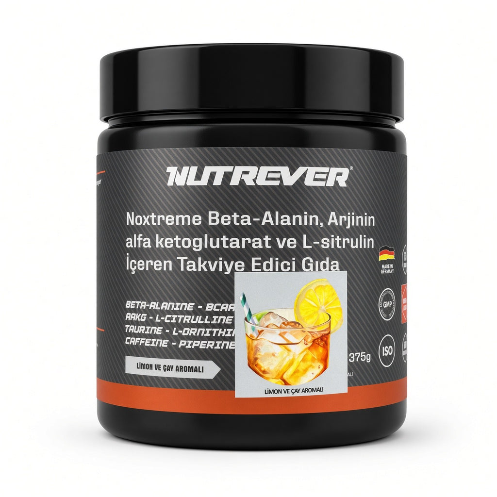 Nutrever Noxtreme ProWorkout 375 Gr 30 Servis Çay ve Limon Aromalı
