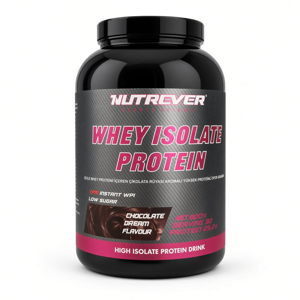 Nutrever Whey Isolate Protein 900 Gr Çikolata Chocolate