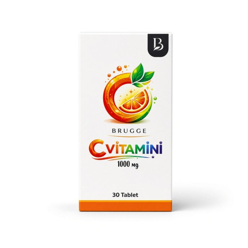 Brugge C Vitamini 1000 MG 30 Tablet
