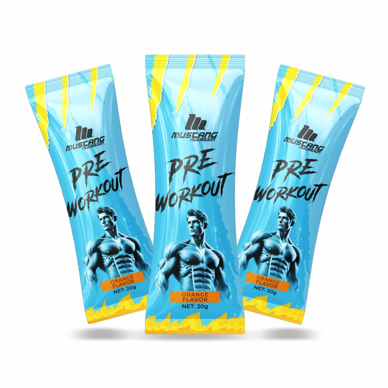 Mustang Nutrition Pre-Workout 20 Gr X 12 Adet Saşe