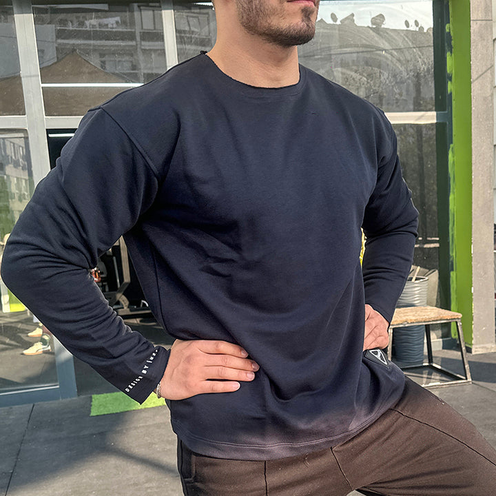 Just Raw Edge Series Oversize Sweatshirt