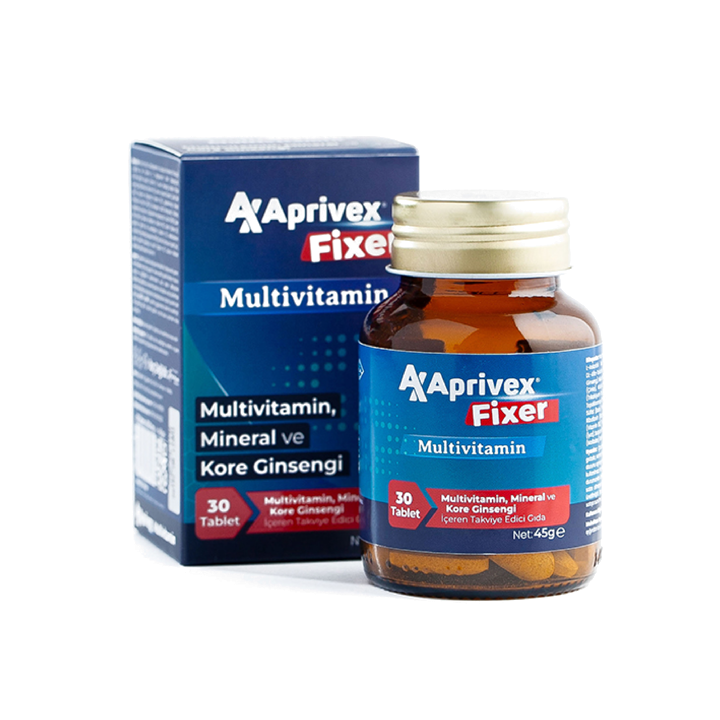 Aprivex Fixer Multivitamin 1500 Mg 30 Tablet