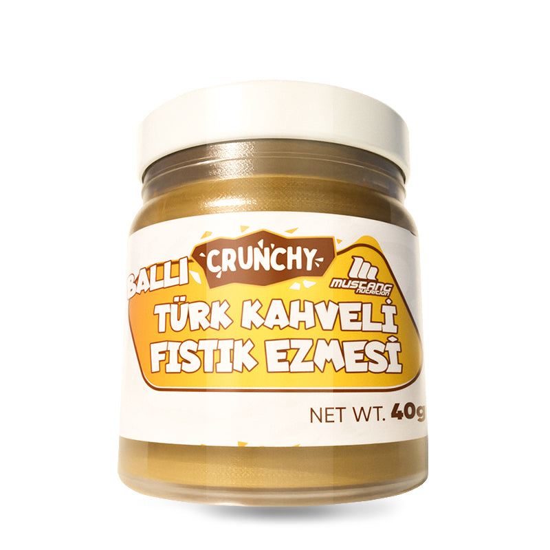 Mustang Nutrition Ballı Chia Tohumlu Fıstık Ezmesi 40 Gr