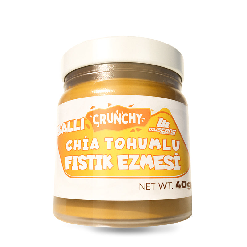 Mustang Nutrition Ballı Tarçınlı Fıstık Ezmesi 40 Gr