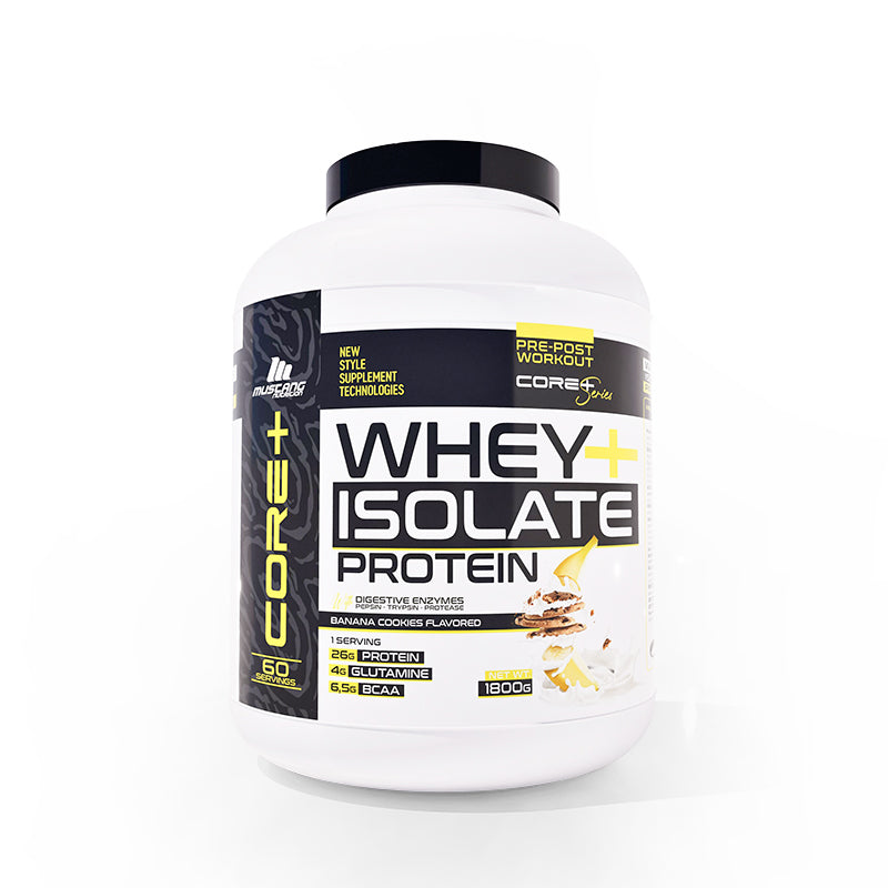 Mustang Nutrition Core+ Series Whey Isolate Protein 1800 Gr