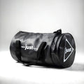 Just Leather Sport Bag -Şık Suni Deri Spor Çantası (Kahverengi & Siyah)
