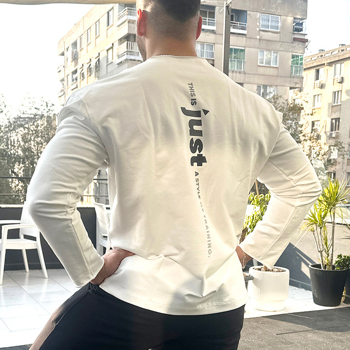 Just Raw Edge Series Oversize Sweatshirt