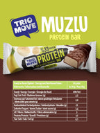 Trio Move Protein Bar 9 Adet X 50 Gr Muz & Sütlü Çikolatalı